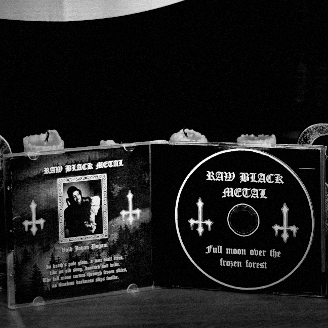 Raw Black Metal - Full Moon over the Frozen Forest CD